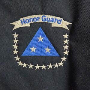 CornerStone Honor Guard Work Jacket Mens XL Navy Blue Quilted‎ Full Zip